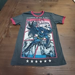 Justice League Defenders of the planet Superman Batman Green Lantern The Flash